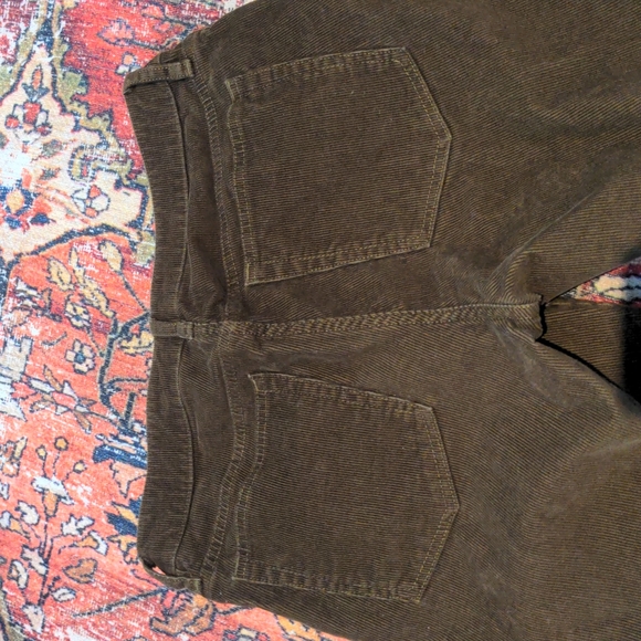 Golden by TNA olive green corduroy pants - Picture 3 of 3